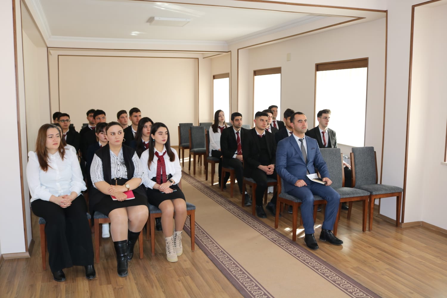 Meeting was held with students at the Tourism Department of Nakhchivan Autonomous Republic.